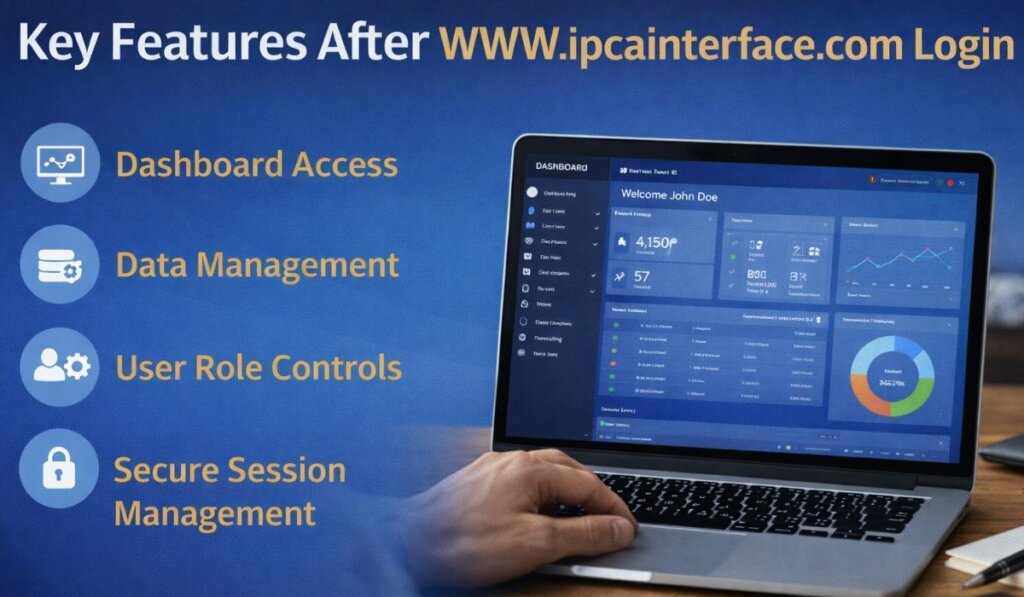 Key Features After Login