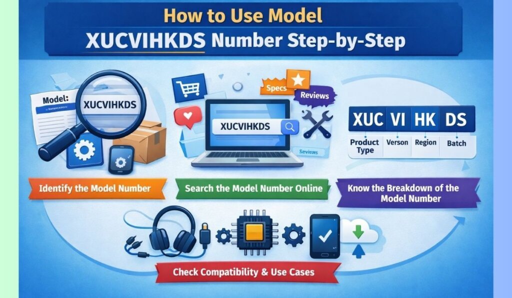 How to Use Model XUCVIHKDS Number Step-by-Step