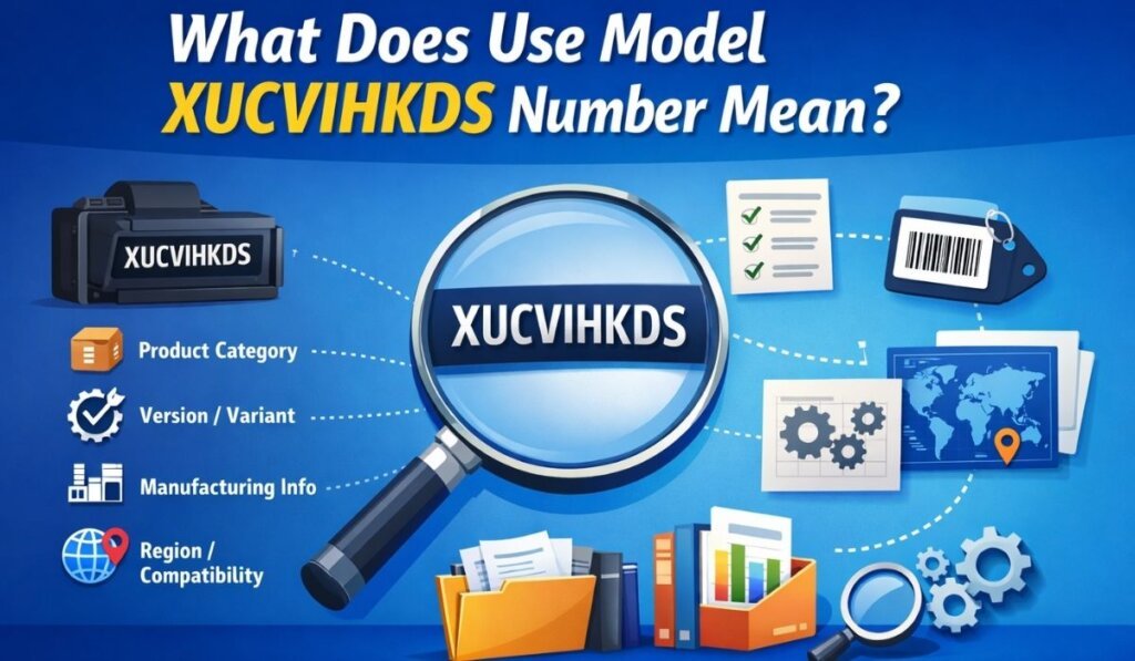 What Does Use Model XUCVIHKDS Number Mean?